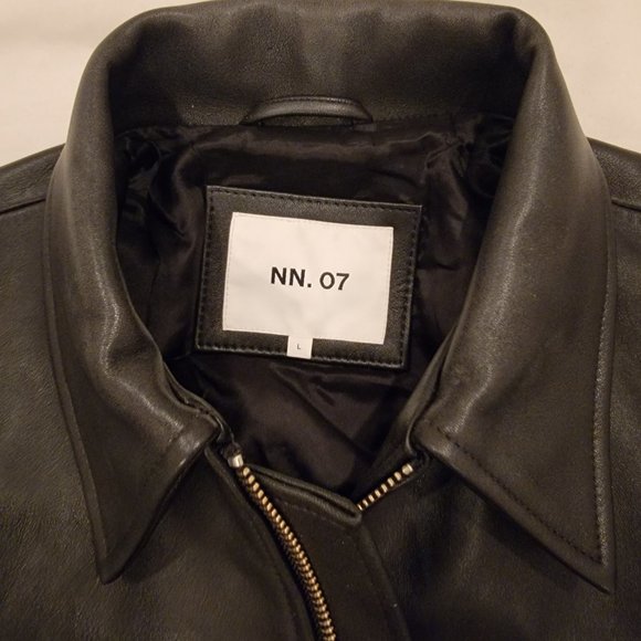 NN 07 Florian Leather jacket (L) - Picture 6 of 7